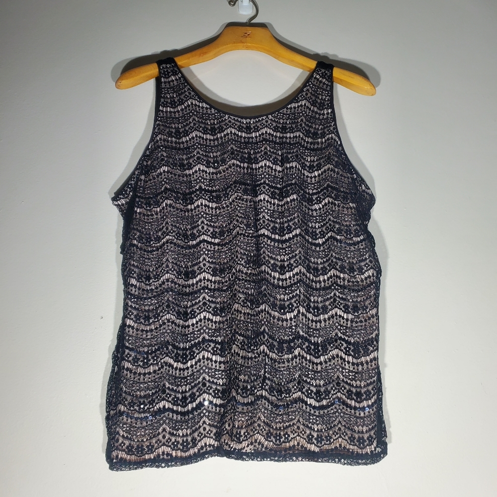 Black Lace Top